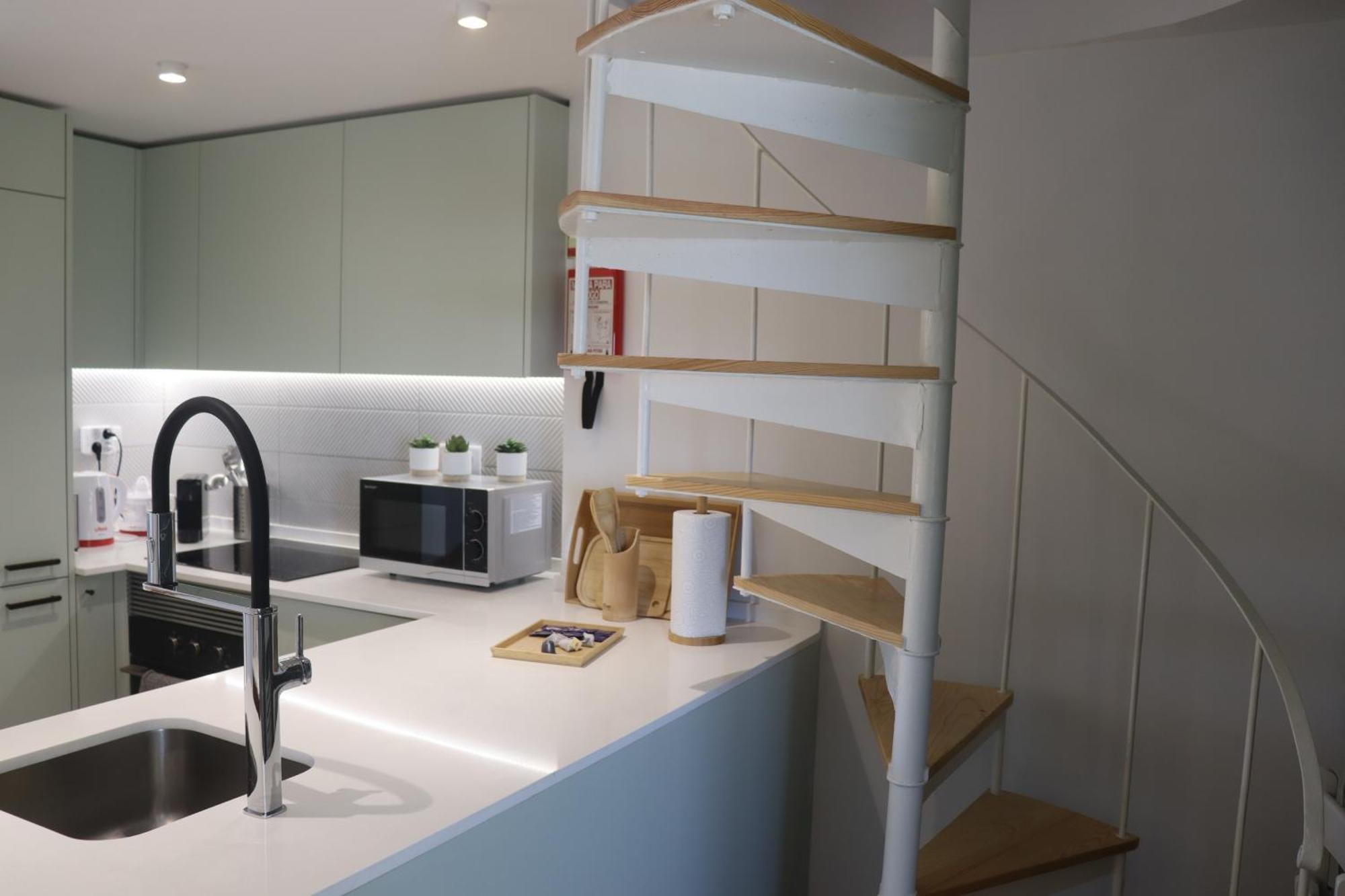 Lisbon, T2 Renewed Duplex With River View, Beato, Lisbon Bagian luar foto
